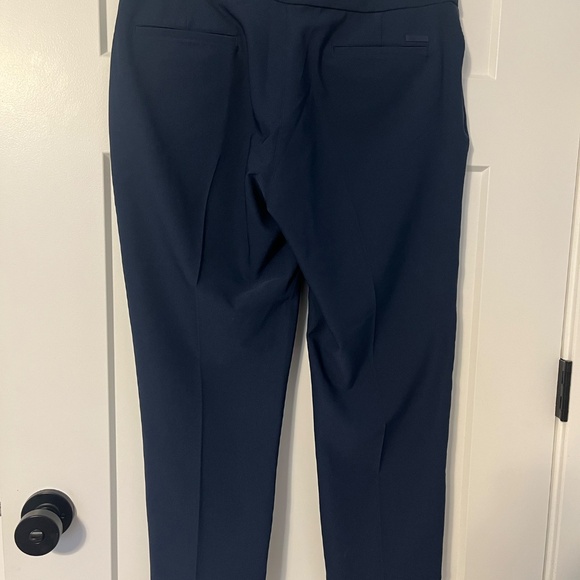 ADIDAS Women’s Ankle Pull on Pants Large Navy Blue Golf Outdoors MSRP $80 NWT - Picture 5 of 12